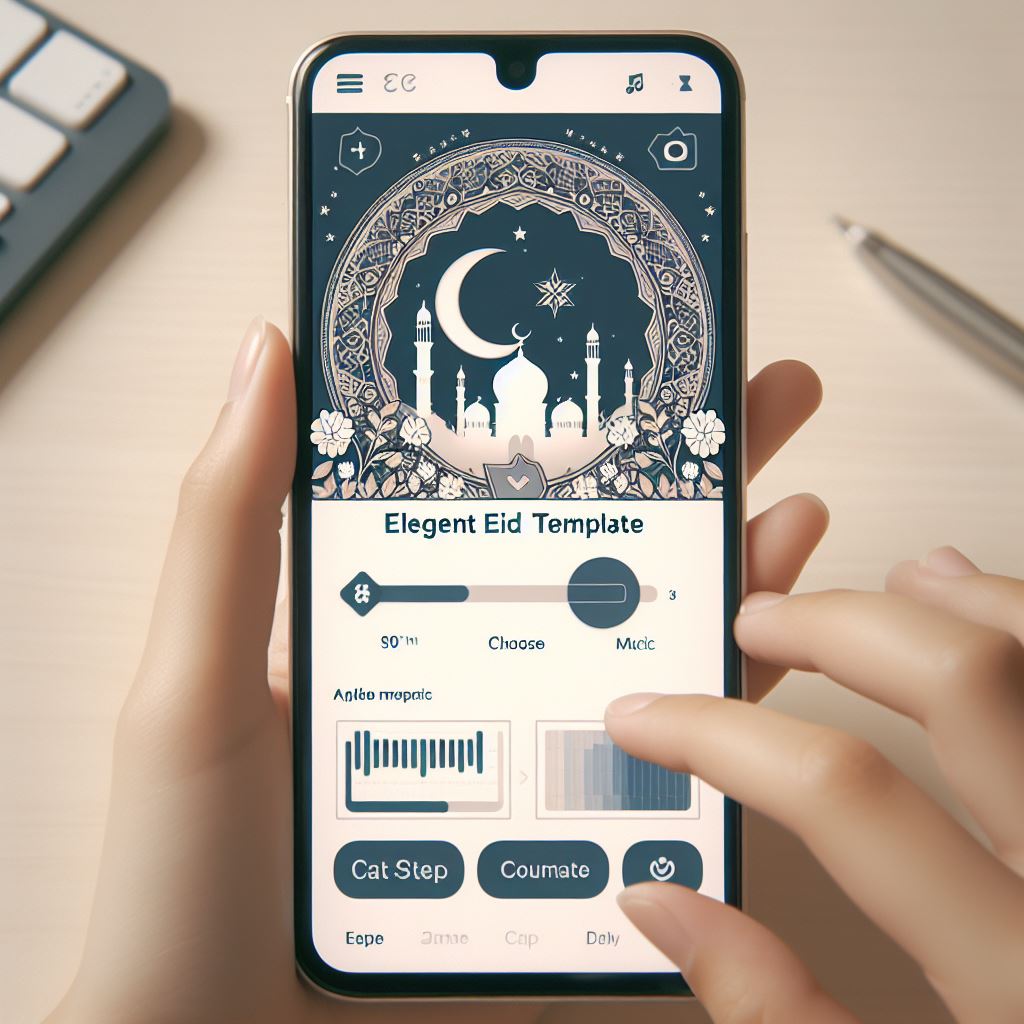 How Can I use CapCut to create Eid templates on my smartphone?